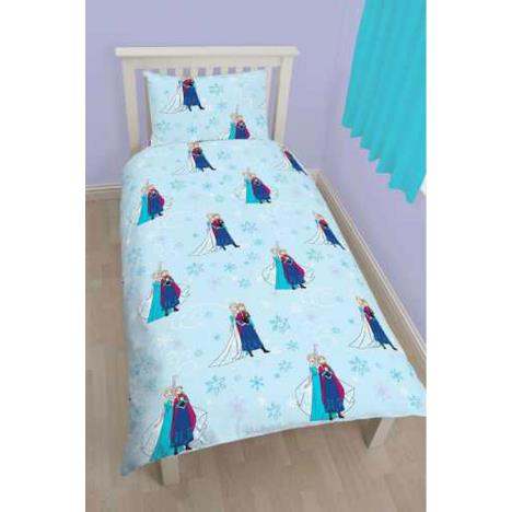 Disney Frozen Lights Reversible Single Duvet Cover Bedding Set Extra Image 1